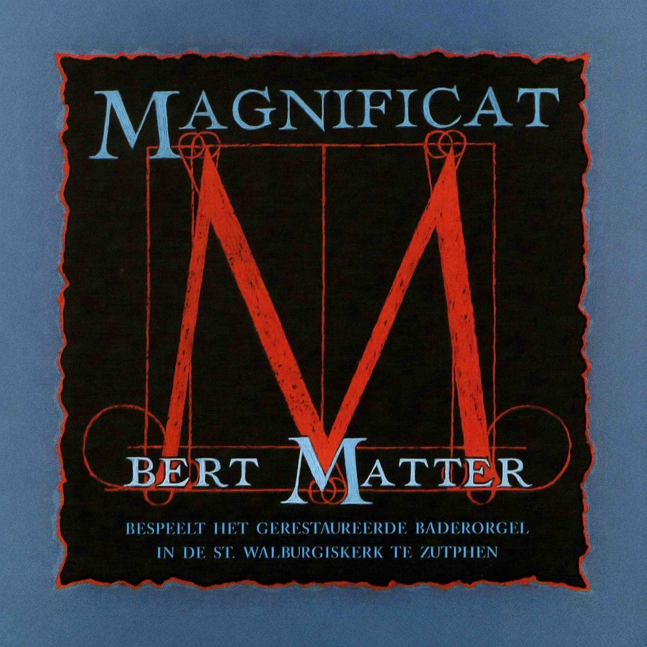 Cover art for Bert Matter - Magnificat organ album